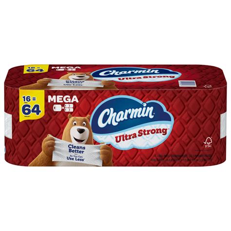 Save On Charmin Ultra Strong Toilet Paper Mega Roll 2 Ply Unscented