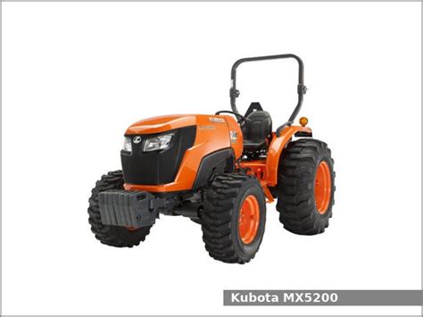 Kubota Mx5200 Utility Tractor Review And Specs Tractor Specs