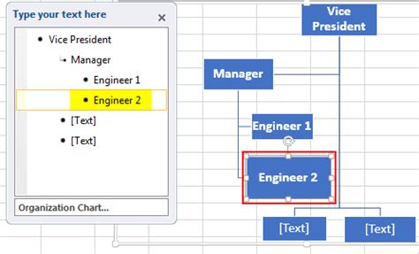 Organization Chart In Excel How To Create With Examples