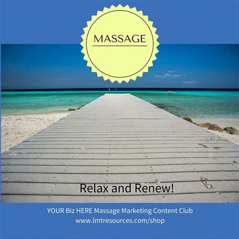 Marketing Your Massage Business Just Got Easier With Done For You Quote Images Articles Ad