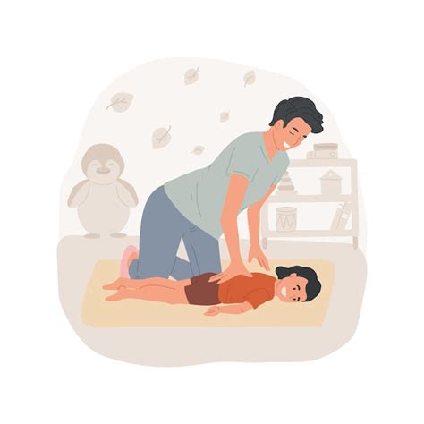 Premium Vector Massage Isolated Cartoon Vector Illustration