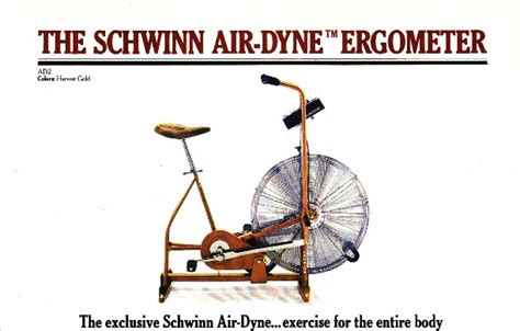 Schwinn Airdyne Exercise Bike Parts Manual Exercise