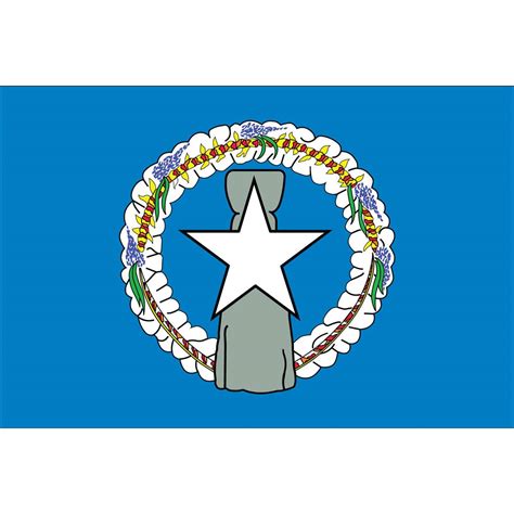 Northern Mariana Islands 12x18in Stick Flag L Shop 1 800 Flags