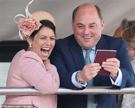 Priti Patel And Ben Wallace Enjoy A Day At Glorious Goodwood Away From Unedifying Tory Leader