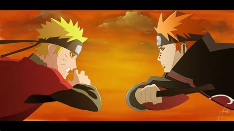 Amv Naruto Vs Pain Youre Going Down Youtube