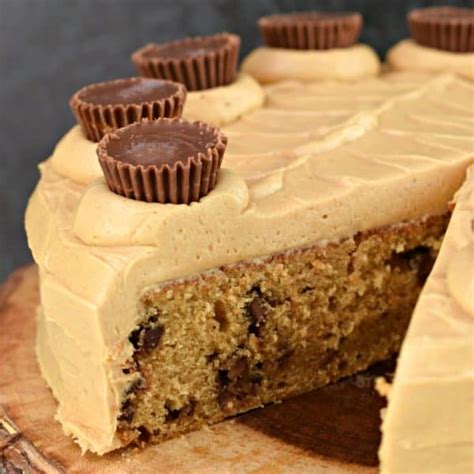 The Best Peanut Butter Cake Recipe Shugary Sweets