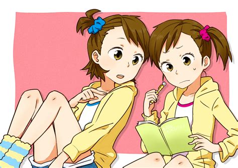 Futami Mami And Futami Ami Idolmaster And 2 More Drawn By Hanatsuka