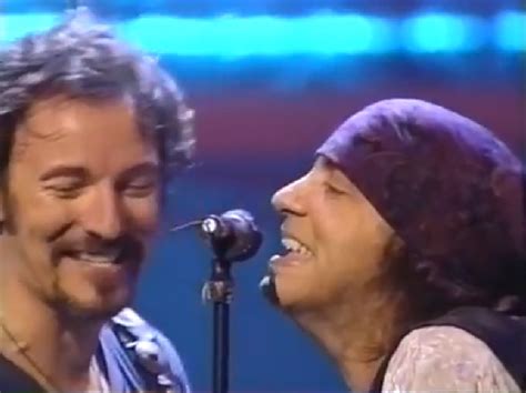 He quit the e street band in 1984 to pursue a solo career, but that dried up by the 1990s and he didn't know. Bruce Springsteen - and Miami Steve Van Zandt. I love this ...