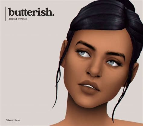 Butterish Default Version Patreon The Sims 4 Skin Sims 4 Cc Skin