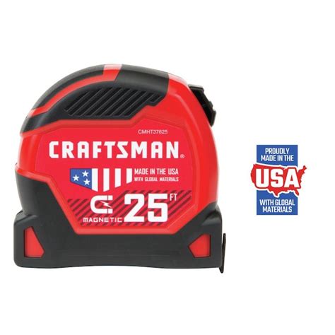 Craftsman Pro 11 Mag 25 Ft Magnetic Tape Measure In The Tape Measures