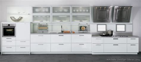Modern White Kitchen Cabinets Home Office Design Ideas