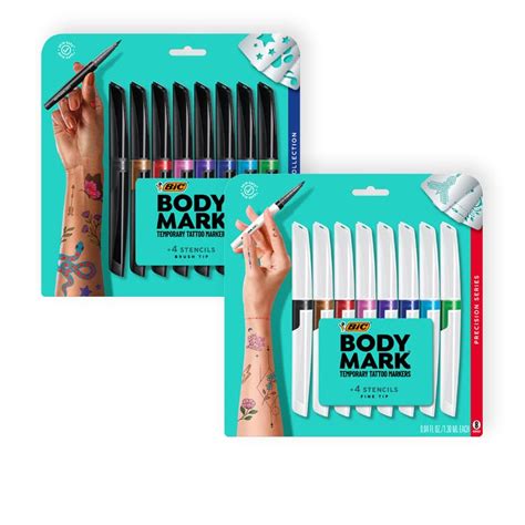 Unleash Your Inner Artist With These Temporary Tattoo Markers Body