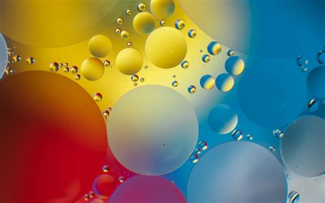 Download Wallpaper 3840x2400 Bubbles Circles Gradient