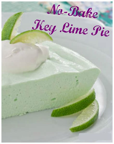 Low cal low fat key lime pie recipe. No-Bake Key Lime Pie | Recipe | Low calorie desserts, Lime ...