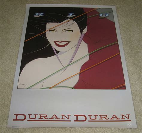 Duran Duran Rio Usa Harvest Capitol 1982 Duran Rio Poster