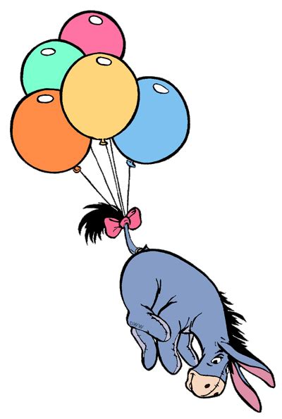 Here he is full body in an inky style i worked up for a guide in work. eeyore_balloons2.gif (400×595) | Eeyore, Balloons, Winnie ...