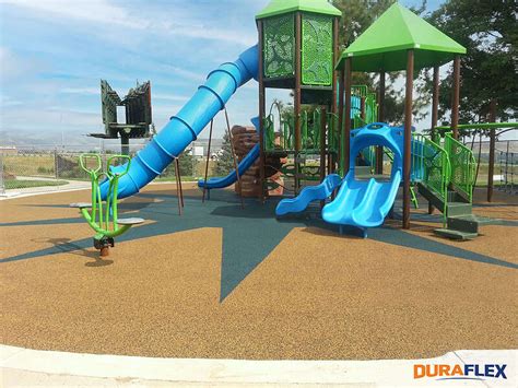 Rubber Playground Surfaces Duraflex