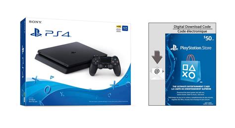 Maybe you would like to learn more about one of these? PS4 Slim 1TB Hdw with $50 PSN Card (Digital) | Walmart Canada