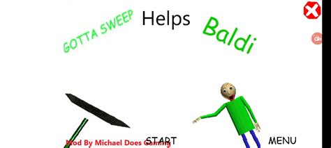 Gotta Sweep Help Baldi Beta Android Port By Baldis Basics Official Vn