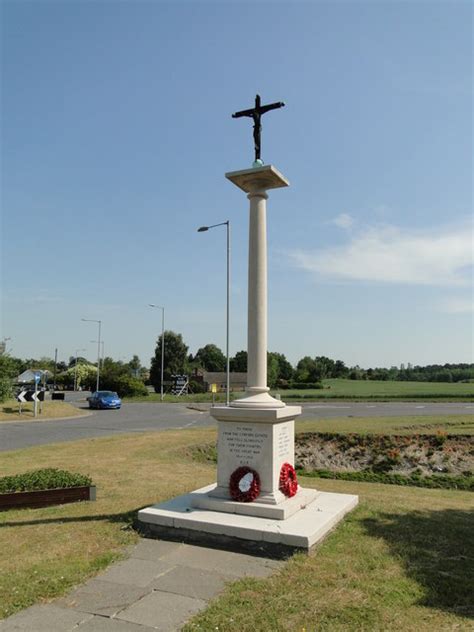 War Memorial At Mundford © Adrian S Pye Geograph Britain And Ireland