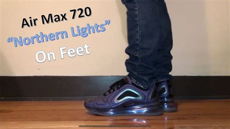 Nike Air Max 720 Northern Lights On Feet Review And Overview Youtube