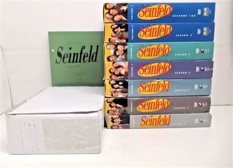 Seinfeld Tv Series Seasons 1 8 Dvd Box Sets 3995 Picclick
