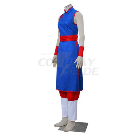 Dragon Ball Z Chi Chi Cosplay Costume Blue Long Dresses