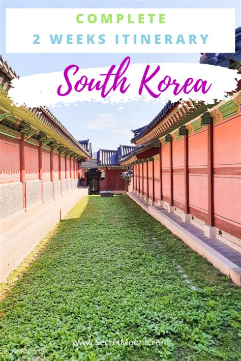 South Korea Itinerary 2 Weeks In The Country Of The Morning Calm