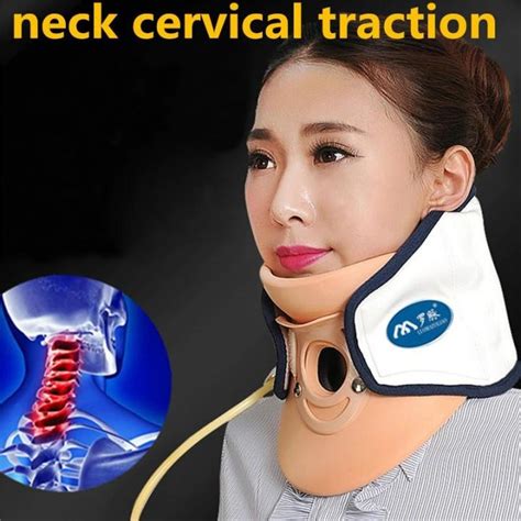 Neck Cervical Traction Device Inflatable Collar Care Device Nursing Care Lazada
