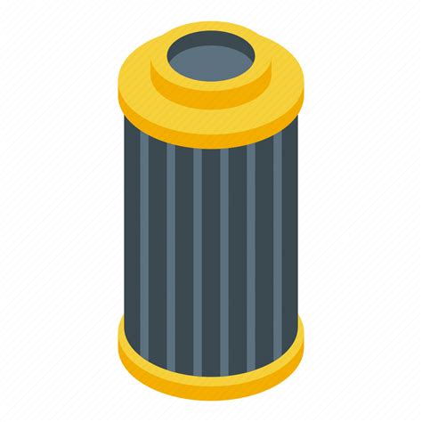 Car Air Filter Isometric Icon Download On Iconfinder