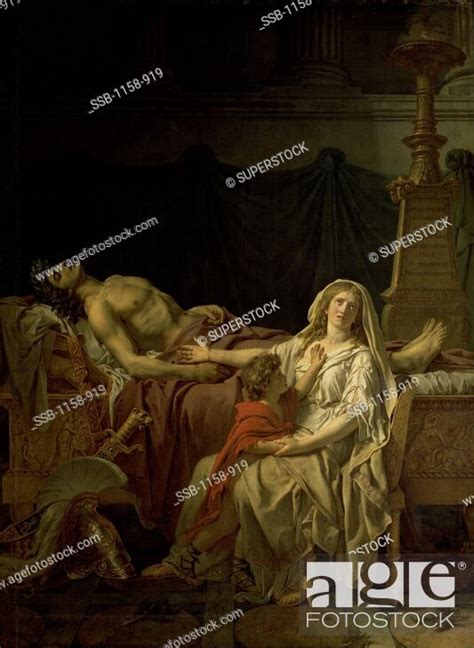 The Suffering of Andromache La douleur d' Andromaque 1783 Jacques-Louis