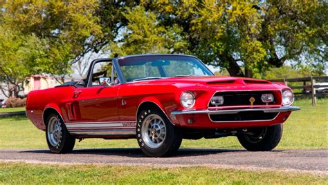 1968 Ford Shelby Gt500 King Of The Road Is A True 428 Cobra Jet V8 Aaca