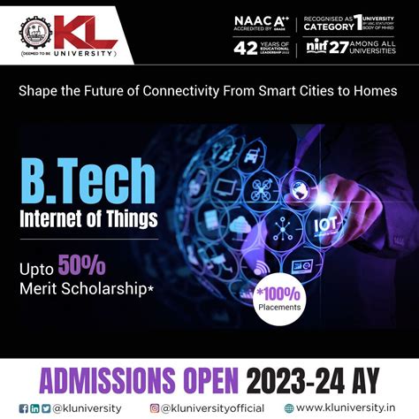 Unlock The Power And Shape The Future Of Technology With A Btech Iot