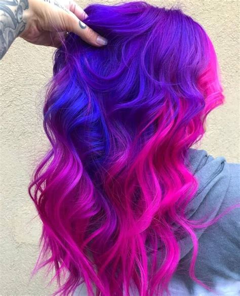 35 Trendy Pink And Purple Hair Color Ideas Inspired Beauty