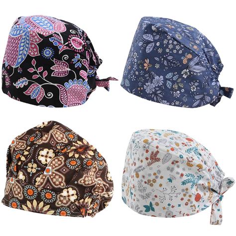 Consider adding buttons on the side for hooking a mask to. Scrub Cap Patterns - FREE PATTERNS