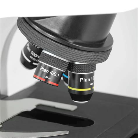 Infinity Corrected Plan Achromatic Microscope Objective Lens Set Oil