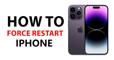 Full Guide How To Force Restart Iphone 14131211x
