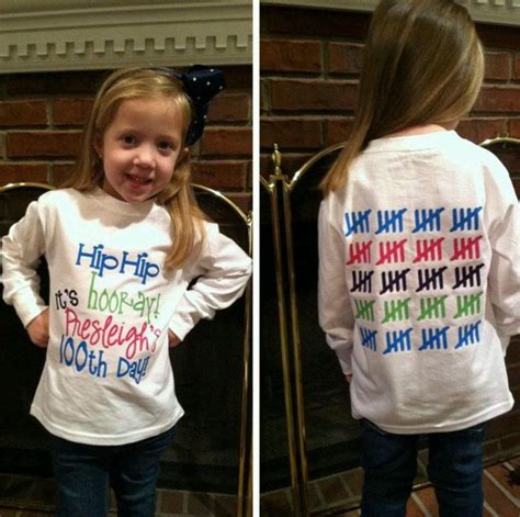 Easy 100 Days Of School Shirt Ideas Happiness Is Homemade School