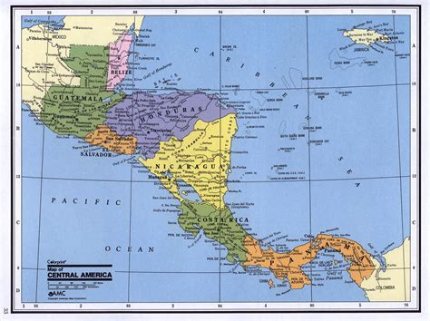 central america and the caribbean political map map hot sex picture