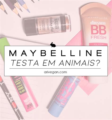 Maybelline Testa Em Animais Descubra A Violência Por Trás Da Marca