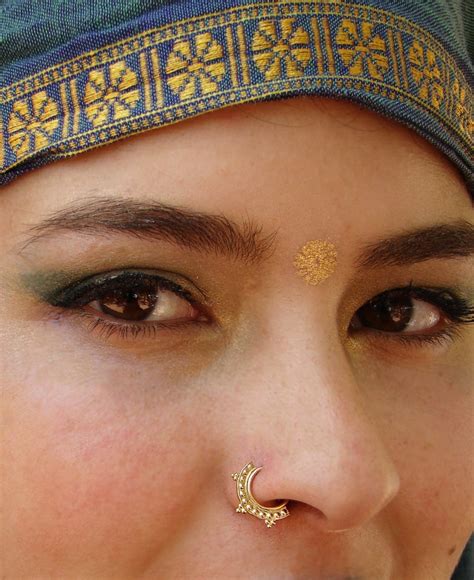 Nefertiti Gold Nose Ring Indian Nose Ring Tribal Nose Ring Etsy