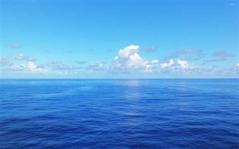 Blue Sky Ocean HD Wallpapers Wallpaper Cave