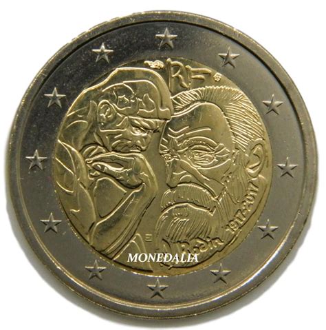 2017 Francia 2 Euros Auguste Rodin Monedaliaes