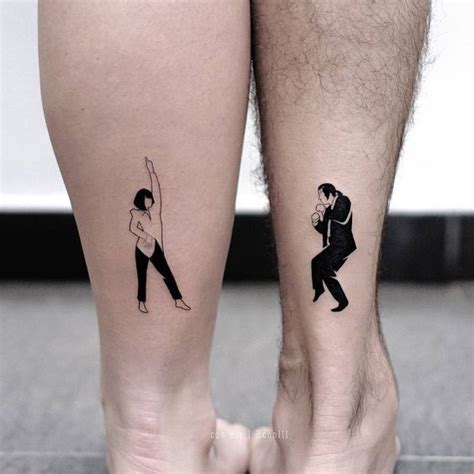 Two triangles intertwined together, a great tattoo idea for the ones looking for some elegant matching tattoo design. 112 Hopelessly Romantic Couple Tattoos That Are Better ...