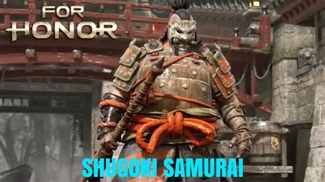 For Honor Shugoki Samurai Faction Multiplayer Gameplay Trailer Review