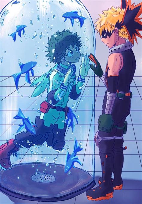 Bakugou Katsuki And Midoriya Izuku Anime Hero Wallpaper Anime Love