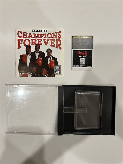 Champions Forever Boxing Turbo Grafx TurboGrafx 16 EBay