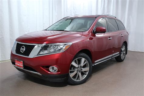 2014 Nissan Pathfinder Luxury Suv For Sale Red Noland Pre Owned