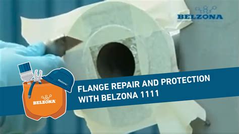 Flange Repair And Protection With Belzona 1111 Belzona Video Library
