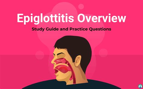 Epiglottitis Overview Study Guide And Practice Questions